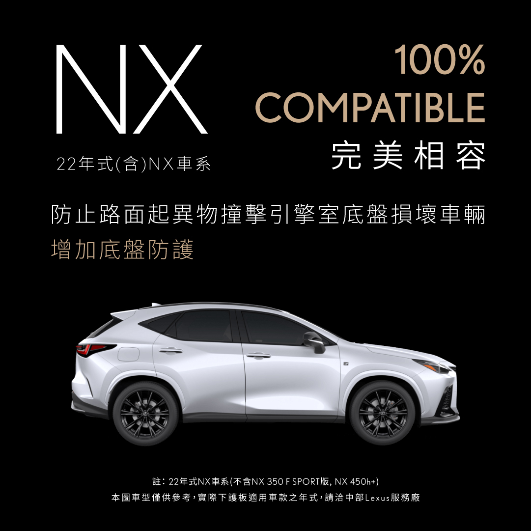 引擎下護板新增NX22年式